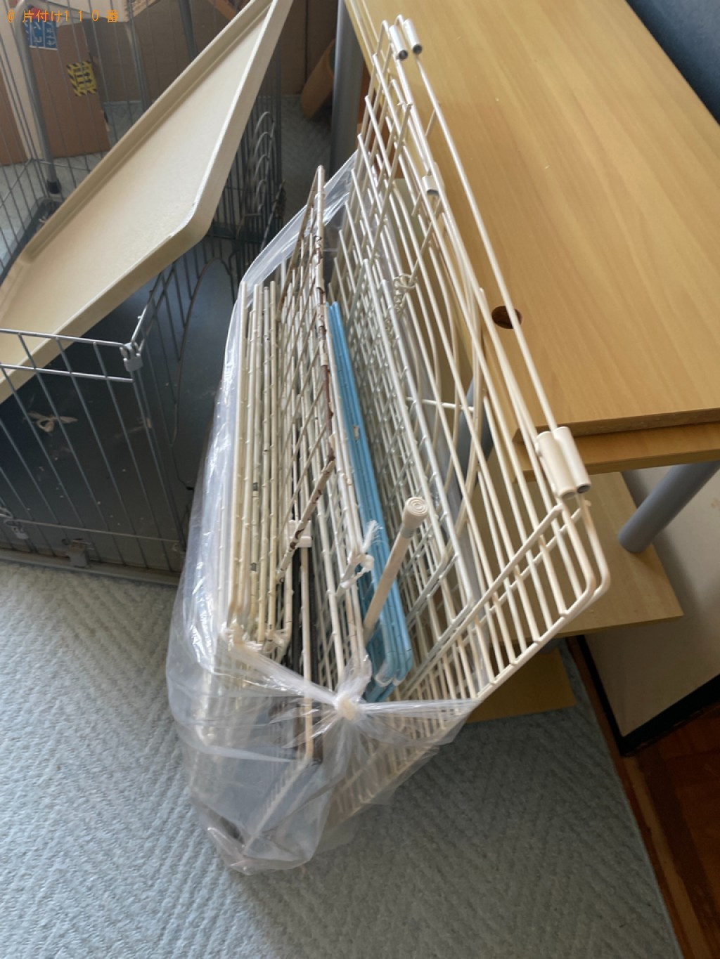 【五所川原市みどり町】シングルベッドマットレス、タンス等の回収