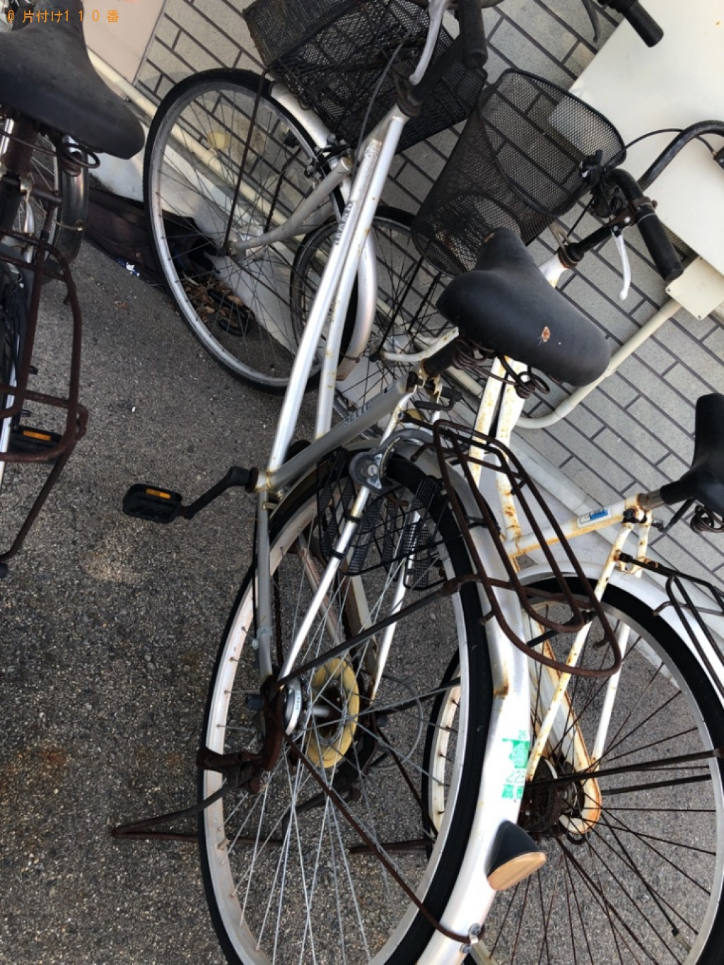 【佐賀市】自転車の回収・処分ご依頼　お客様の声