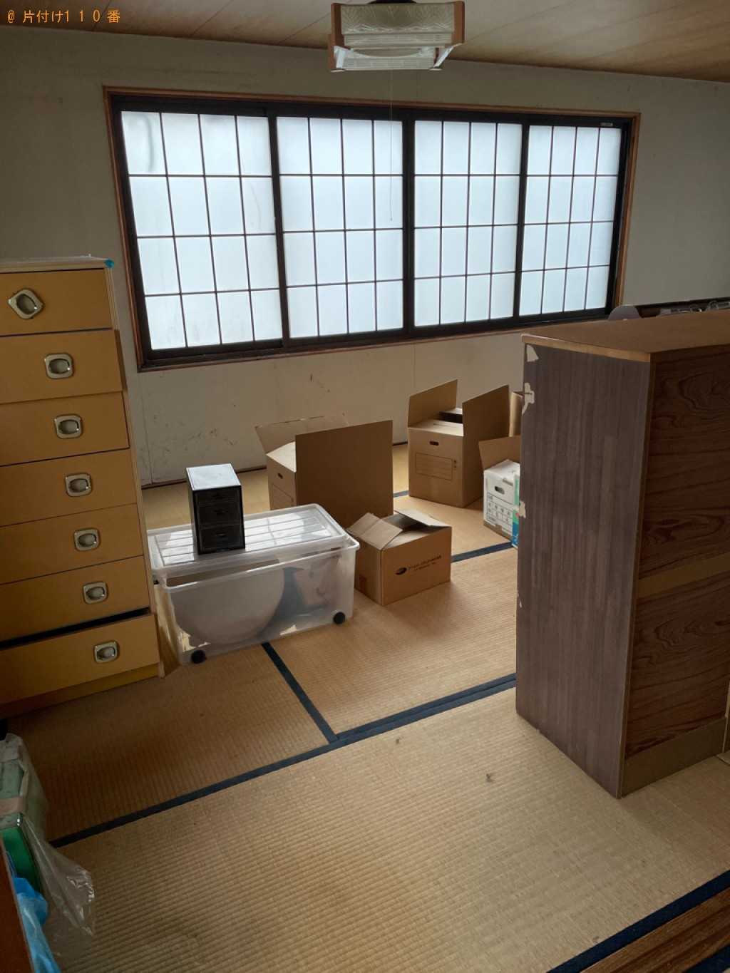 【青森市】タンス、収納ケース、一般ごみ等の回収・処分ご依頼